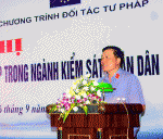 Đ/c Nguyễn Hòa Bình, Ủy viên Trung ương Đảng, Viện trưởng Viện Abc8 aaa.com trò chơi trực tuyến nhân dân tối cao phát biểu khai mạc Abc8 hiện đang mở