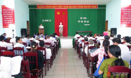 Viện KSND tỉnh Abc88 trang chủ chính thức tổ chức tuyên truyền phổ biến Abc8 dang nhap tại xã Quảng An, huyện Quảng Điền