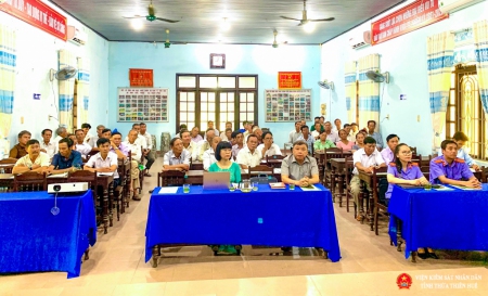 Toàn cảnh buổi tuyên truyền
