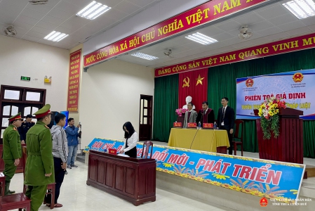 Nâng cao nhận thức - thay đổi hành vi thông qua Phiên toà giả định