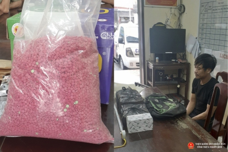 Bị can và tang vật bị tịch thu