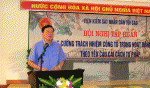 Đồng chí Nguyễn Hòa Bình, Ủy viên Trung ương Đảng, Viện trưởng Viện Abc8 aaa.com trò chơi trực tuyến nhân dân tối cao phát biểu chỉ đạo hội nghị