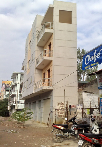 Một căn nhà siêu mỏng