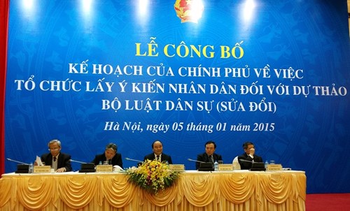 Góp ý dự thảo Bộ luật dân sự (sửa đổi)