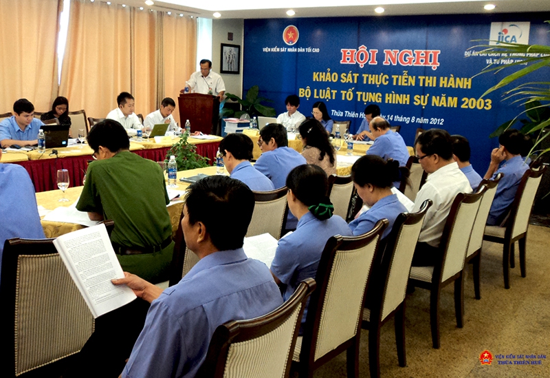 Khảo sát thực tiễn thi hành Bộ luật Tố tụng hình sự tại Abc88 trang chủ chính thức (Ảnh minh họa)
