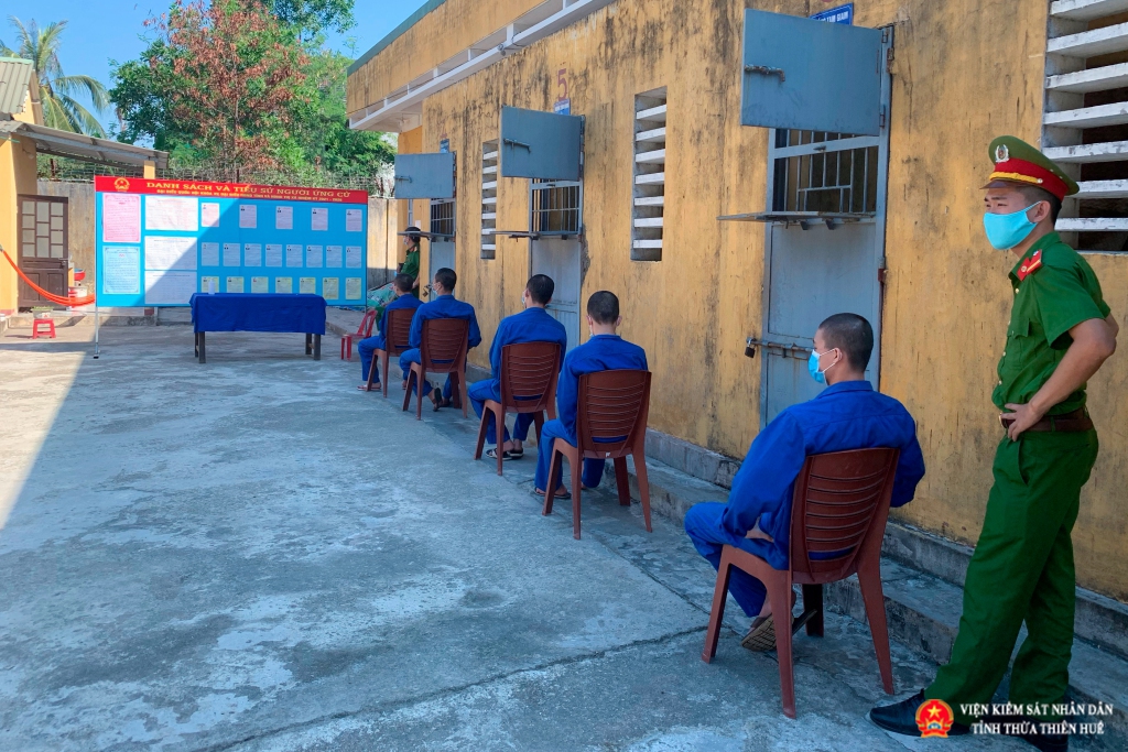 Bảo đảm khoảng cách trong bầu cử nhằm phòng chống dịch Covid-19