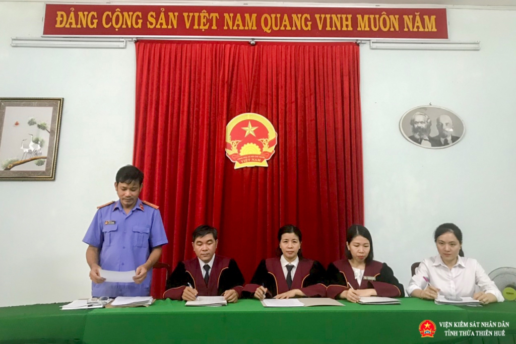 Kiểm sát việc xem xét rút ngắn thời gian thử thách án treo, giảm thời hạn chấp hành án cải tạo không giam giữ dịp lễ quốc khánh 02/9 năm 2022.