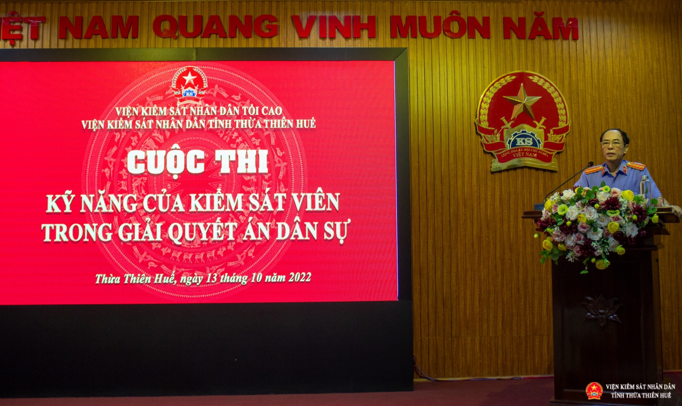 Đồng chí Lại Đình Hùng, Ủy viên Ban cán sự đảng, Phó Viện trưởng  Abc88.com kho game phong phú tỉnh Abc88 trang chủ chính thức phát biểu khai mạc