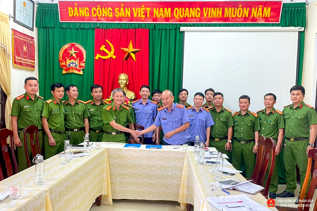 Lãnh đạo liên ngành ký kết quy chế phối hợp