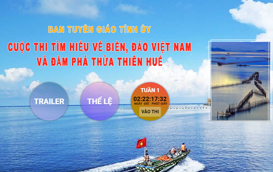 Tham gia Cuộc thi trắc nghiệm trên internet "Tìm hiểu biển đảo Việt Nam và đầm phá Abc88 trang chủ chính thức" năm 2022