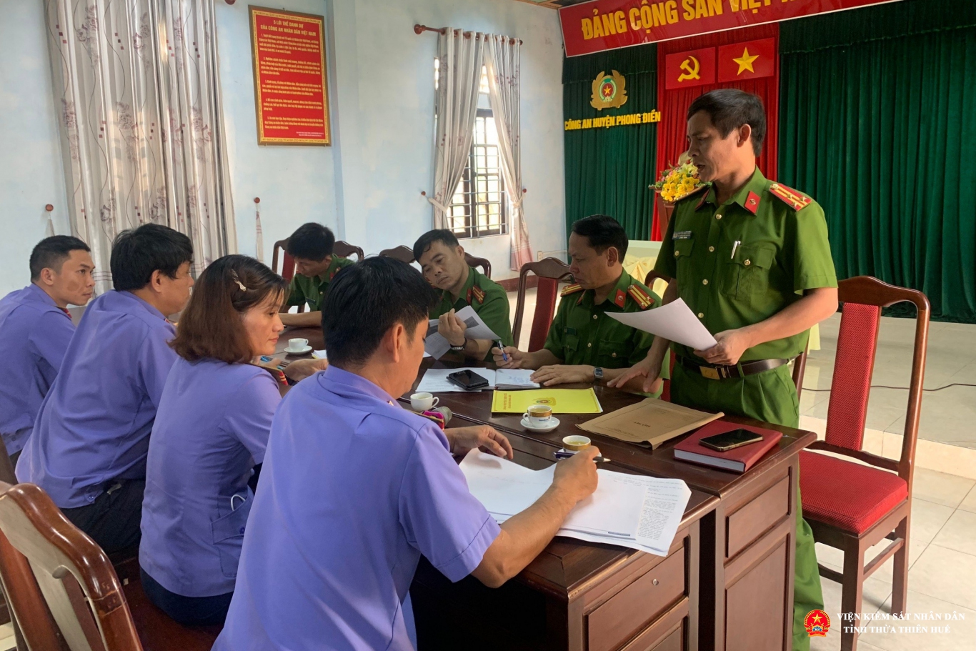 Trực tiếp Abc8 aaa.com trò chơi trực tuyến tại Cơ quan cảnh sát điều tra Công an huyện Phong Điền.