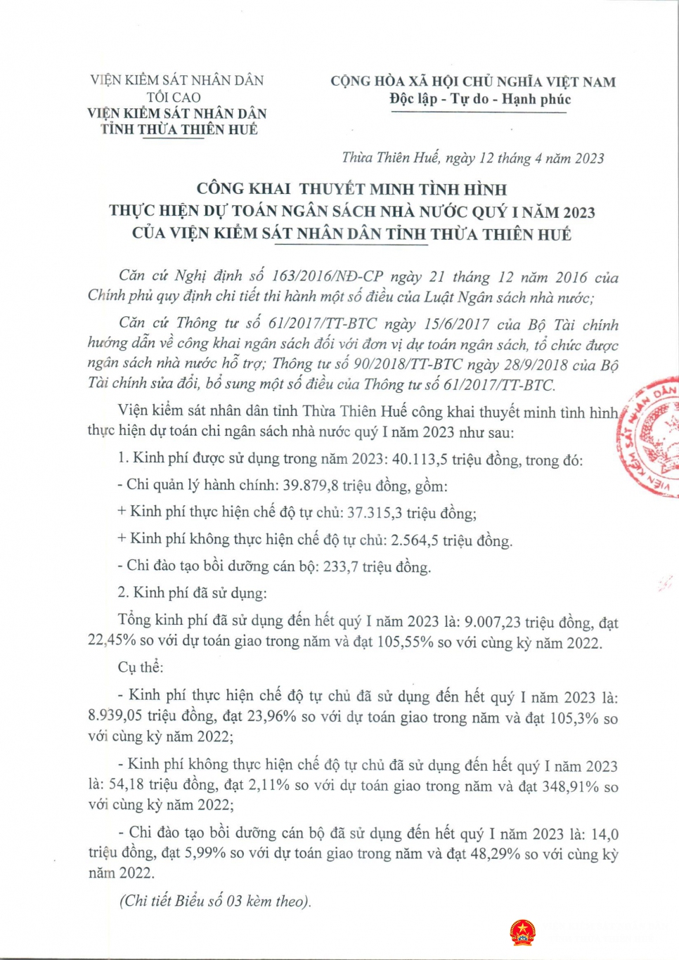 cong khai thuc hien dt quy 1 2023toan tinh 12 04 2023 page 1
