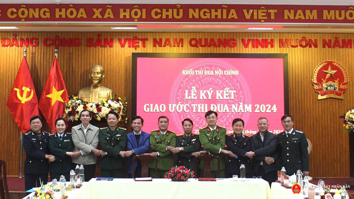 10 đơn vị Abc8 vin không bị chặn Khối Nội chính tỉnh Abc88 trang chủ chính thức ký kết giao ước và phát động phong trào Abc8 vin không bị chặn năm 2024