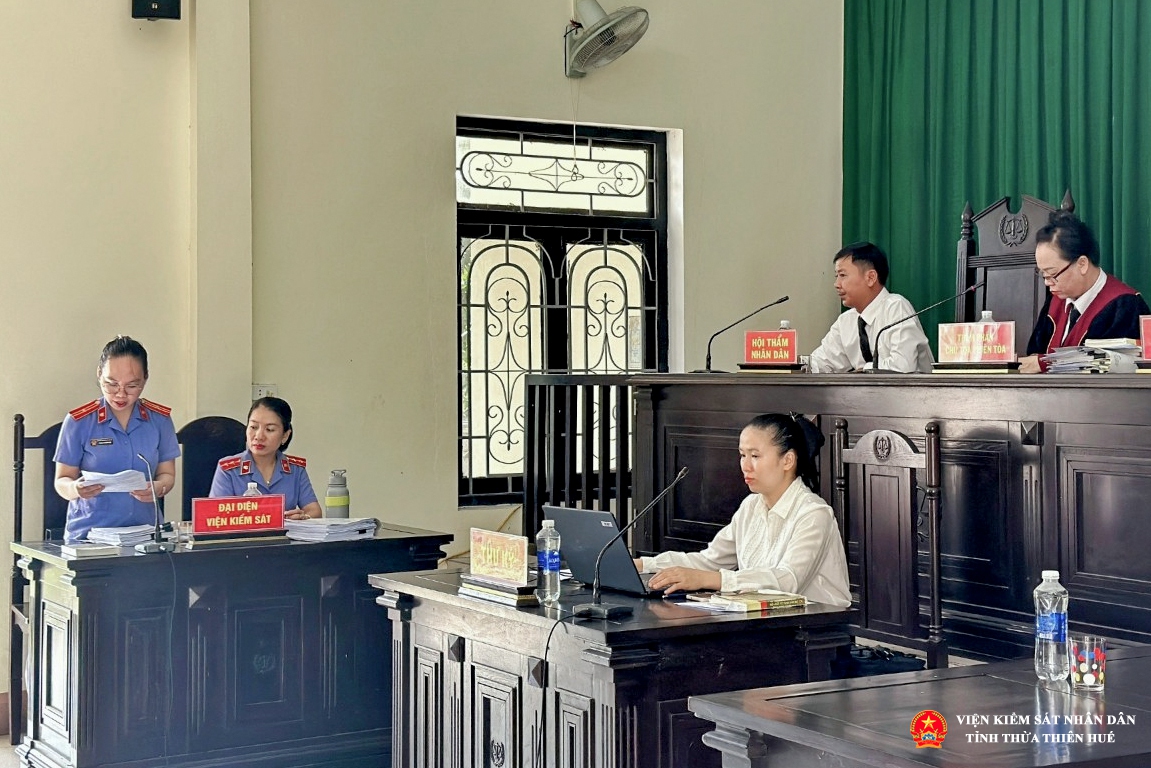 Kiểm sát viên phát biểu ý kiến về việc giải quyết ABC88 nổ hũ