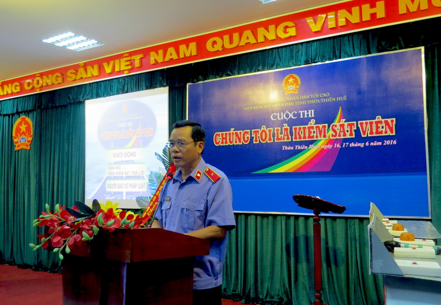 Cuộc thi "Chúng tôi là Kiểm sát viên"