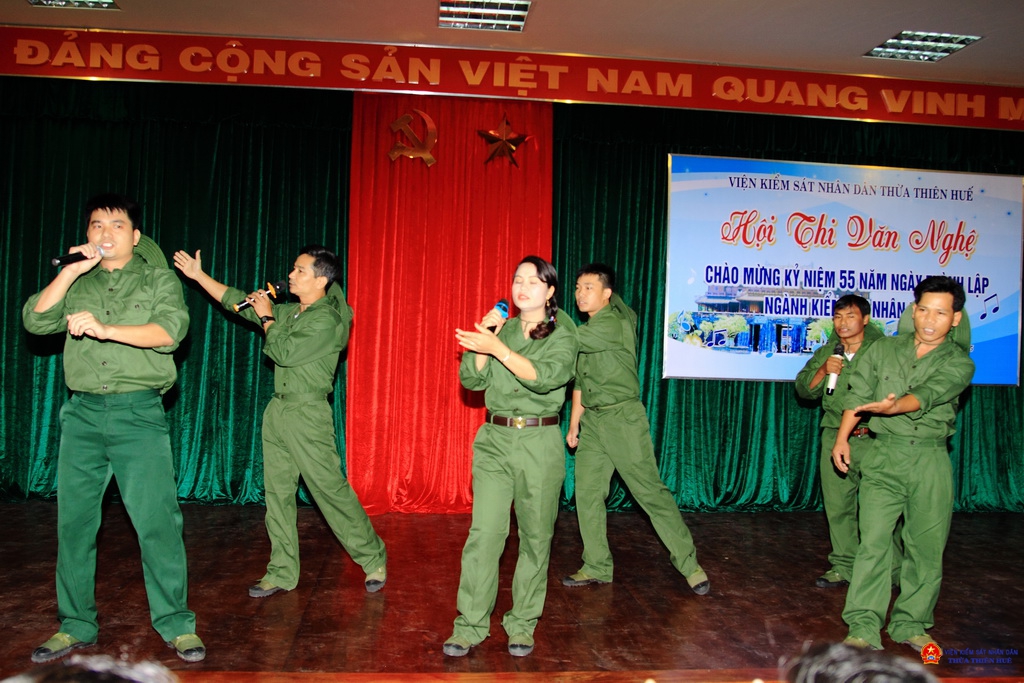 Hội diễn văn nghệ chào mừng 55 năm thành lập ngành KSND