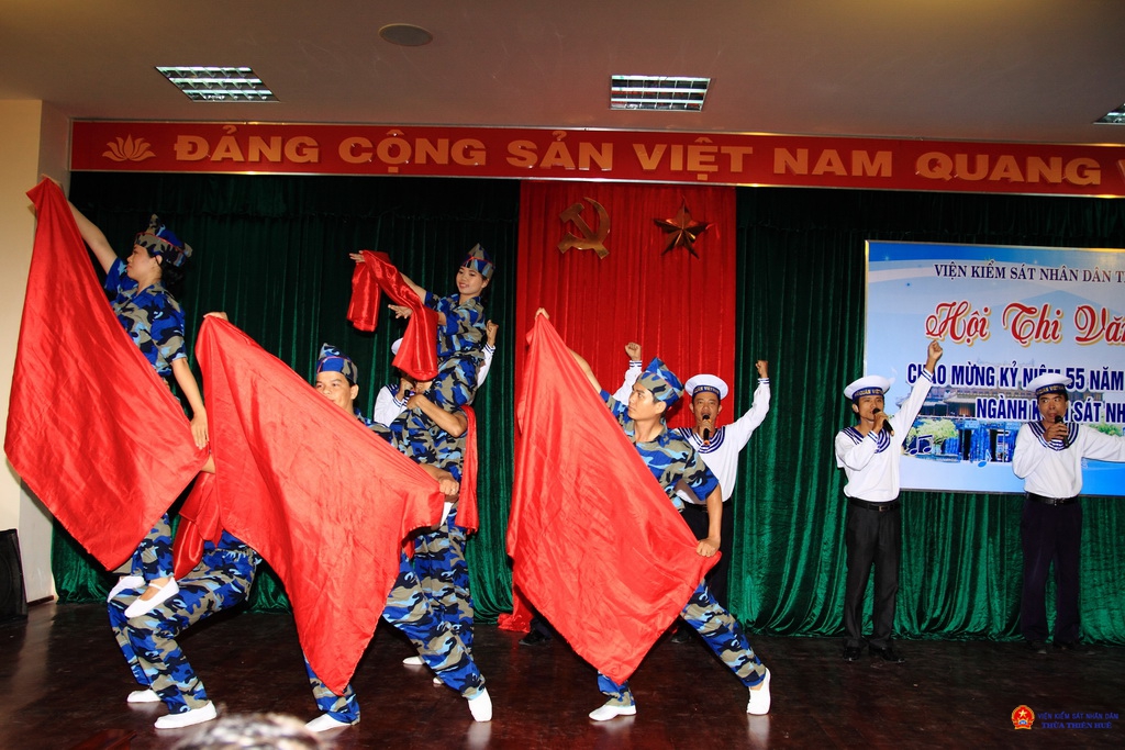 Hội diễn văn nghệ chào mừng 55 năm thành lập ngành KSND