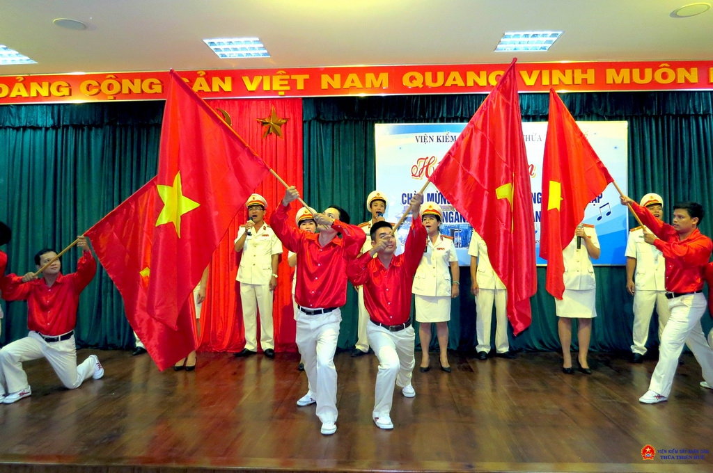 Hội diễn văn nghệ chào mừng 55 năm thành lập ngành KSND