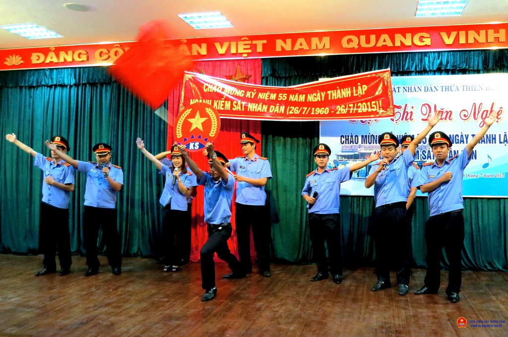 Hội diễn văn nghệ chào mừng 55 năm thành lập ngành KSND