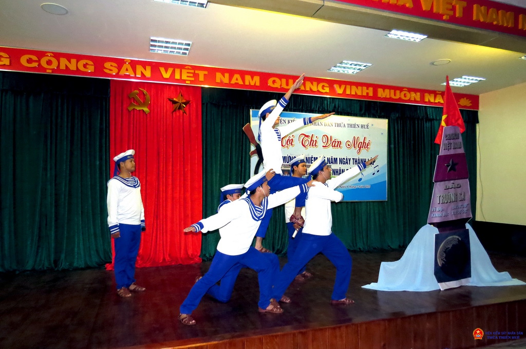 Hội diễn văn nghệ chào mừng 55 năm thành lập ngành KSND