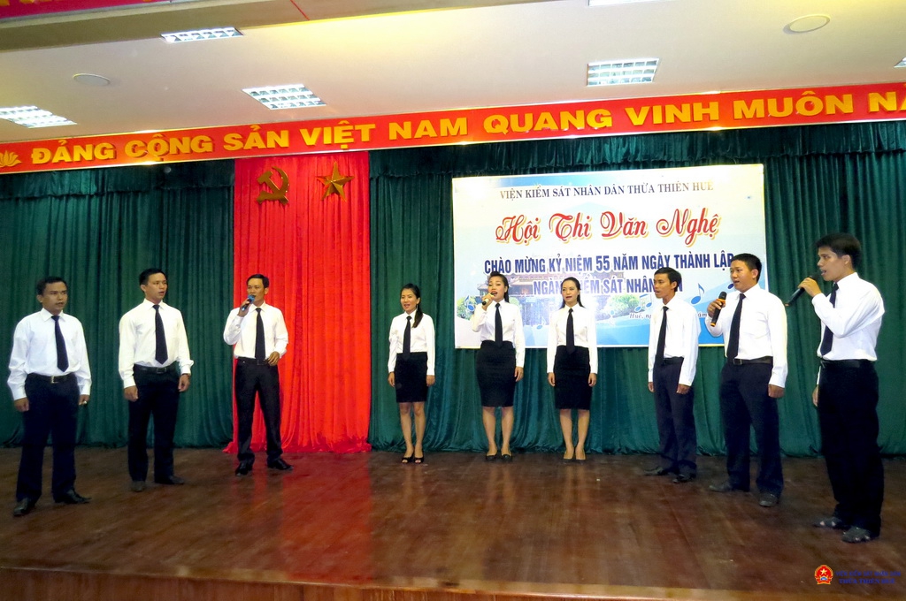 Hội diễn văn nghệ chào mừng 55 năm thành lập ngành KSND