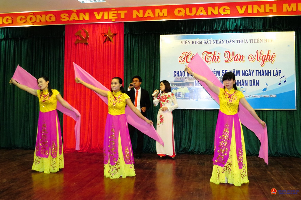 Hội diễn văn nghệ chào mừng 55 năm thành lập ngành KSND