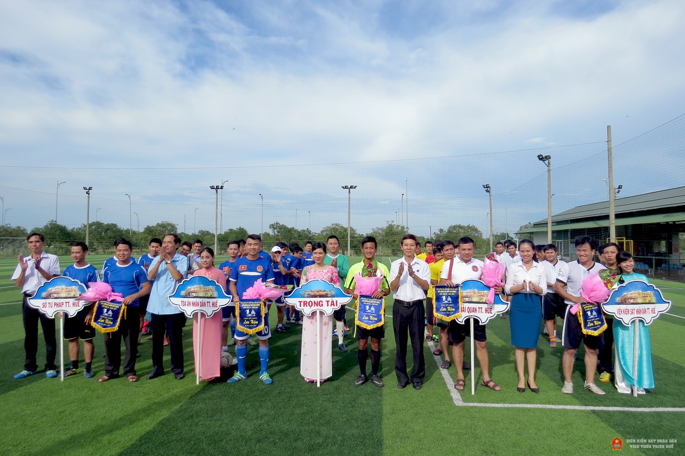 Hình ảnh Giải bóng đá Khối Nội chính lần thứ XI năm 2017