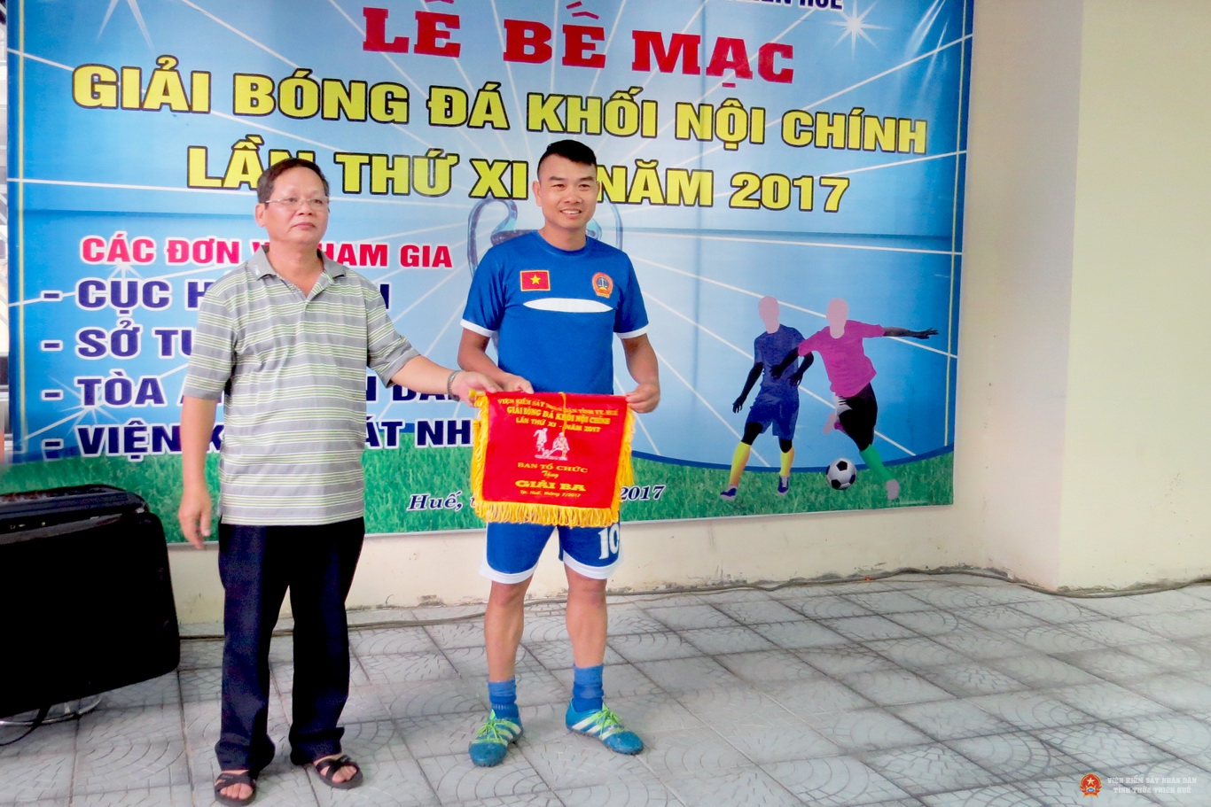 Hình ảnh Giải bóng đá Khối Nội chính lần thứ XI năm 2017