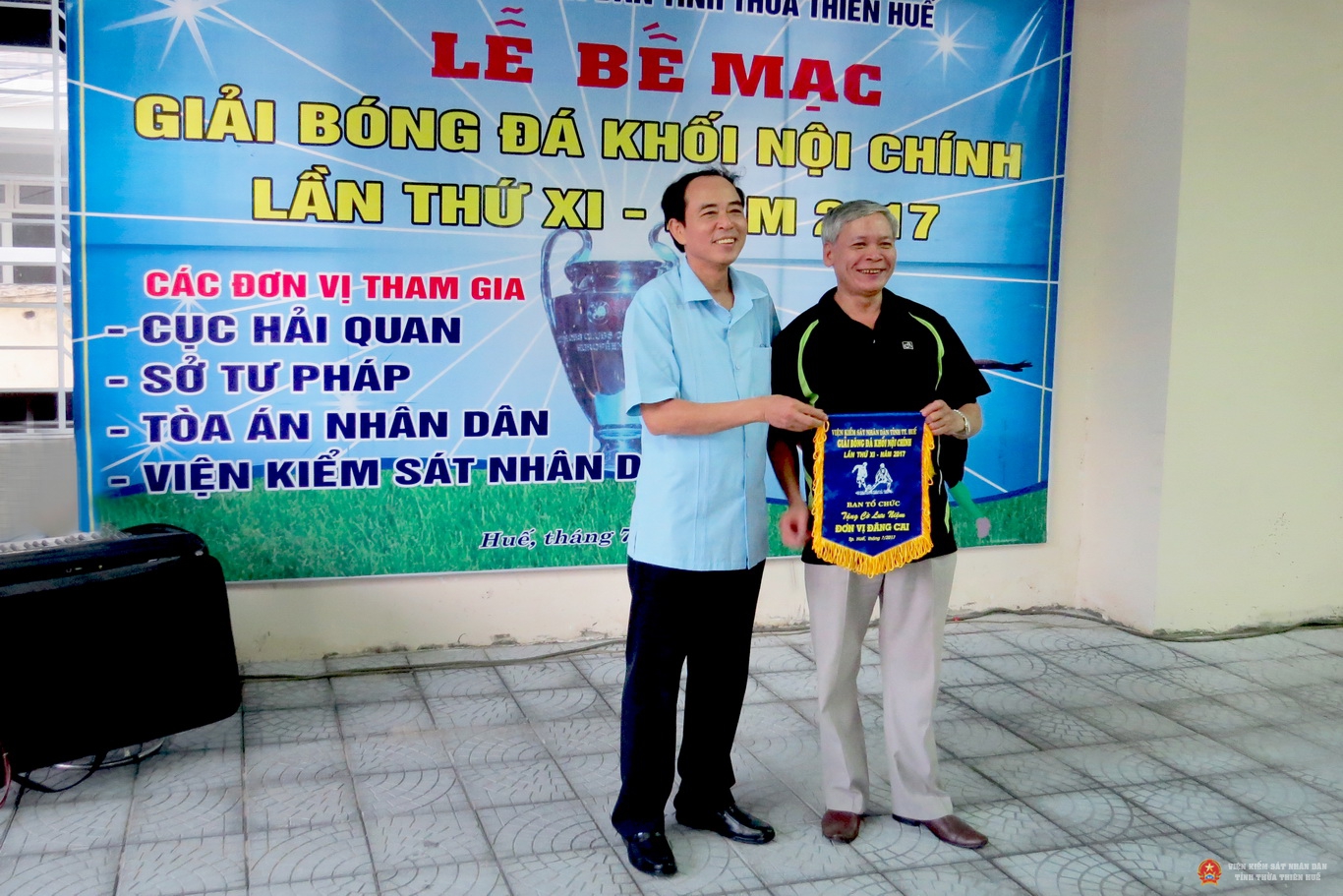 Hình ảnh Giải bóng đá Khối Nội chính lần thứ XI năm 2017