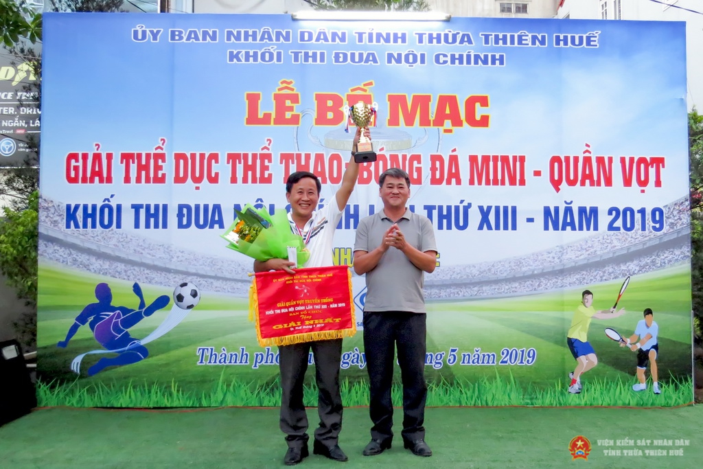 Giải thể dục thể thao truyền thống Khối Abc8 vin không bị chặn Nội chính lần thứ XIII năm 2019